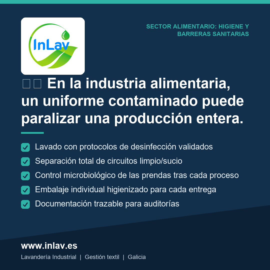 Sector alimentario: higiene y barreras sanitarias